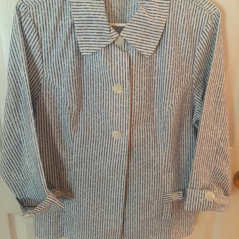 Lightweight Button Up Jacket